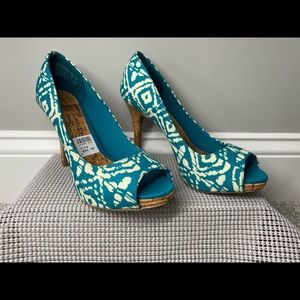 Turquoise Heels